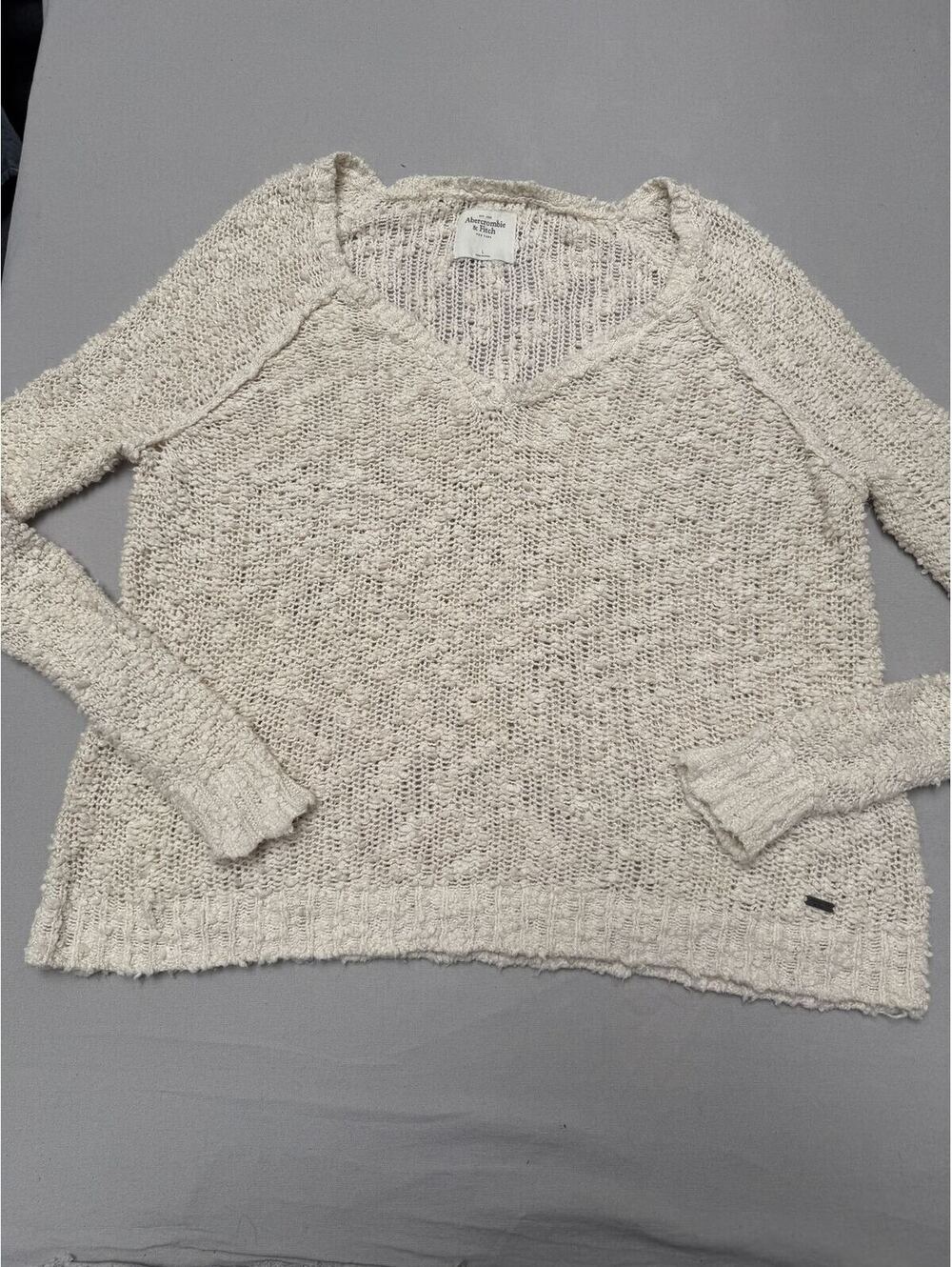Abercrombie & Fitch Womens Chunky Knit Shrug Sweater - XL